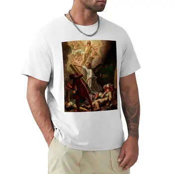 Воскресение | Питер Ластман | 1612 Ренессанс Евангелие Библейское искусство Футболка обычная футболка мужские винтажные футболки